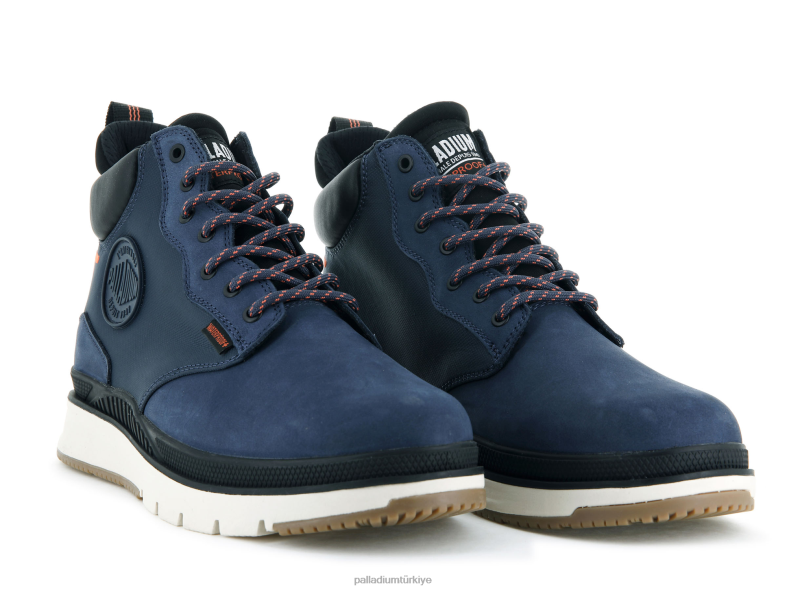 Palladium bot ayakkabı ruh hali indigo erkekler pallasider manşet su geçirmez artı 8Z6D15