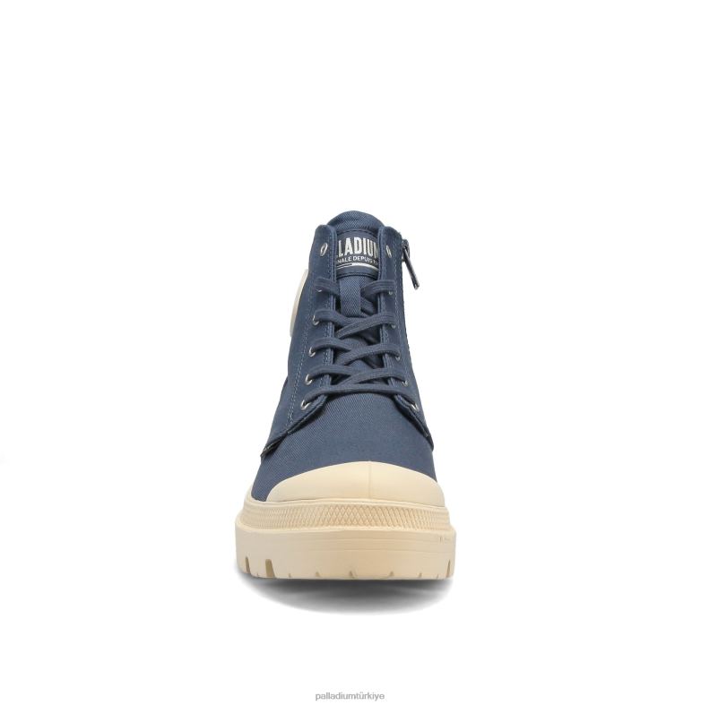 Palladium bot ayakkabı eski indigo kadınlar pallabase dimi 8Z6D279