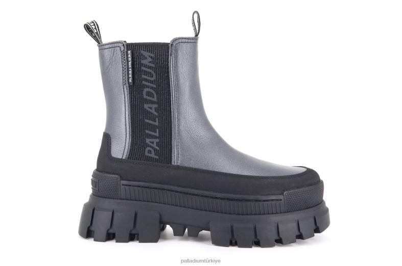 Palladium bot ayakkabı koyu gümüş kadınlar chelsea korucusu isyanı 8Z6D275