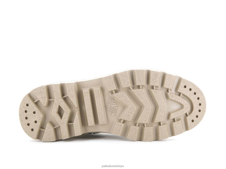 Palladium bot ayakkabı koyu ten rengi kadınlar pallatrooper uzun yürüyüşe çıkan kimse nubuk 8Z6D230