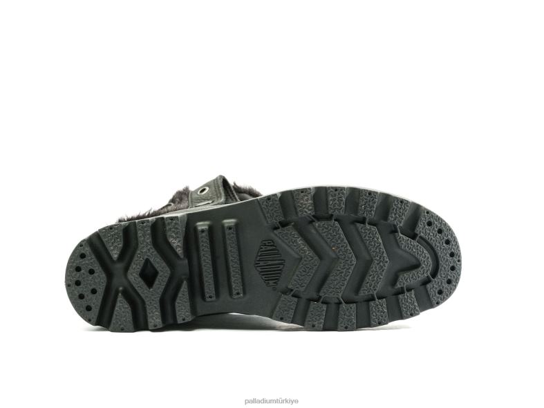 Palladium bot ayakkabı siyah kadınlar bol nubuk wl 8Z6D271