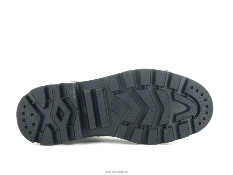 Palladium bot ayakkabı siyah kadınlar pallatrooper uzun yürüyüşe çıkan kimse nubuk 8Z6D235