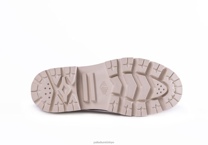 Palladium ayakkabı açık gri kadınlar pallabase dimi lo 8Z6D276