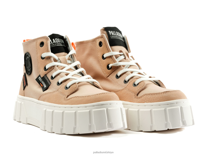 Palladium ayakkabı çıplak toz kadınlar palet kulesi merhaba 8Z6D287