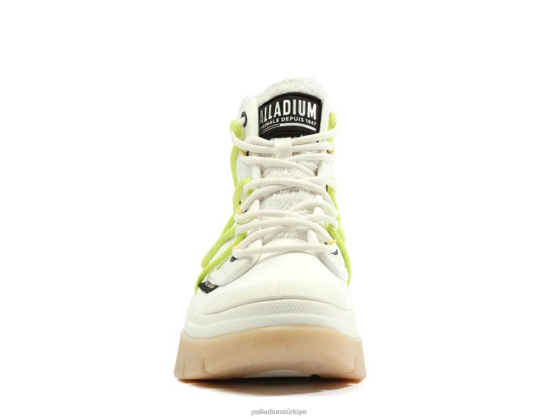 Palladium ayakkabı yıldız beyazı kadınlar pallawave dantel 8Z6D293