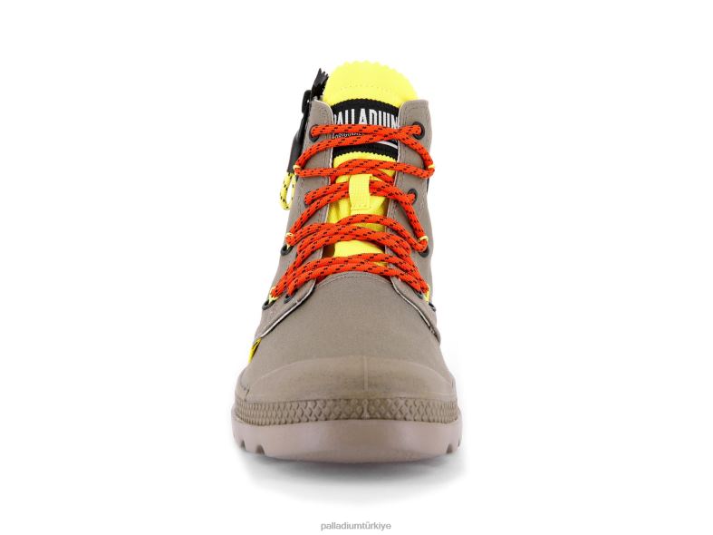 Palladium bot ayakkabı esmer yeşil üniseks pampa lite dantel 8Z6D40