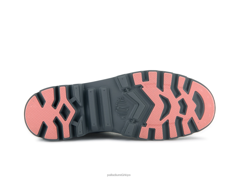 Palladium bot ayakkabı gri pazen üniseks pampa liteplus geri dönüşüm wpplus 8Z6D123