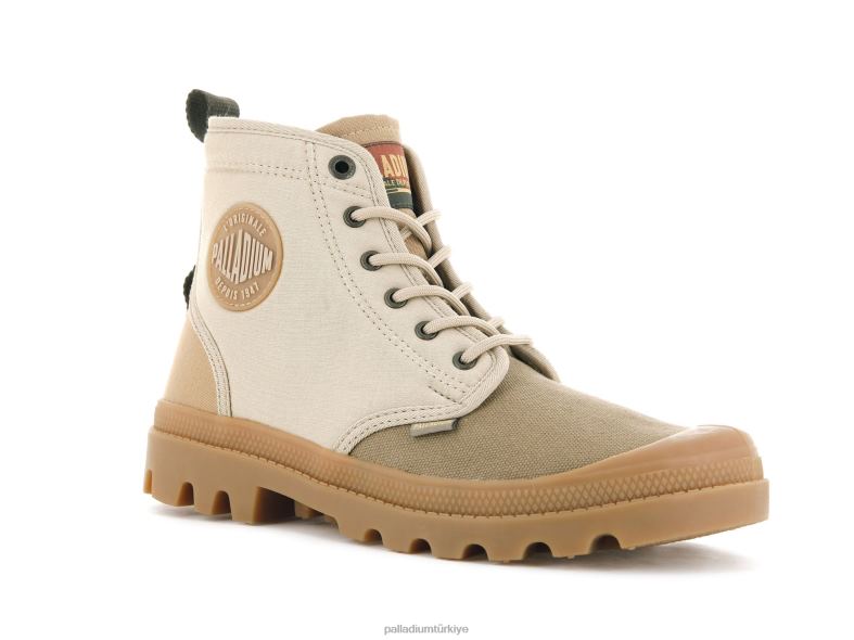 Palladium bot ayakkabı kemik kahvesi üniseks pampa gölgesi 75. 8Z6D25