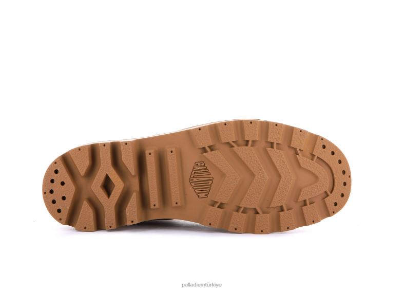 Palladium bot ayakkabı sevgili kahverengi üniseks pampa x kader su geçirmez 8Z6D71