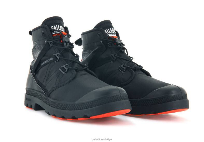Palladium bot ayakkabı siyah üniseks pampa travel liteplus su geçirmez 8Z6D75