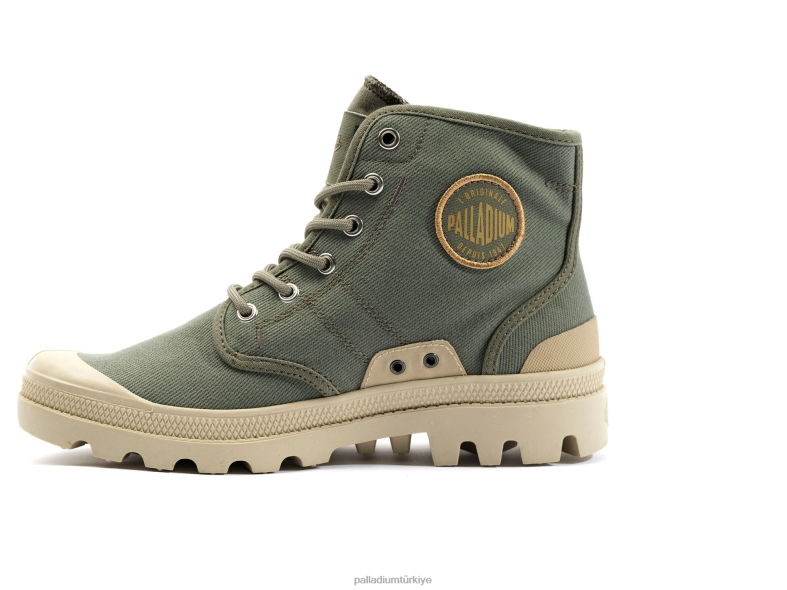 Palladium bot ayakkabı vetiver üniseks pallabröz iş giysisi 8Z6D11