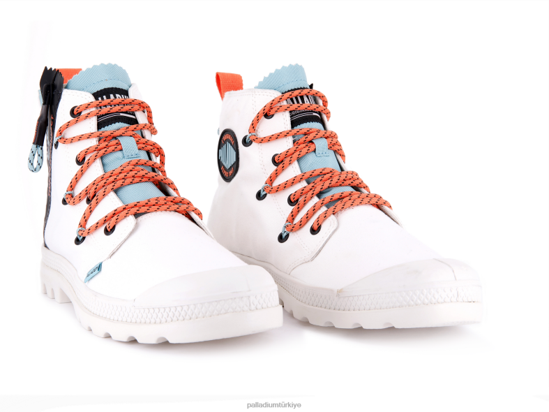 Palladium bot ayakkabı yıldız beyazı üniseks pampa lite dantel 8Z6D42