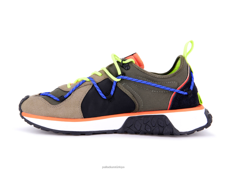 Palladium ayakkabı zeytin gecesi/havai fişek üniseks asker koşucu dantel 8Z6D168