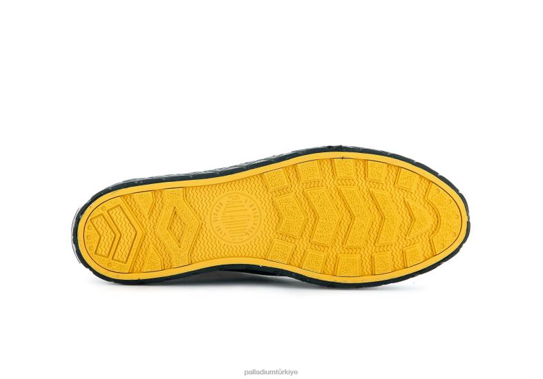 Palladium ayakkabı siyah üniseks palla ace kanvas orta 8Z6D150