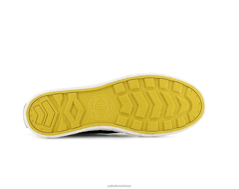 Palladium ayakkabı siyah üniseks palla ace kanvas orta 8Z6D152