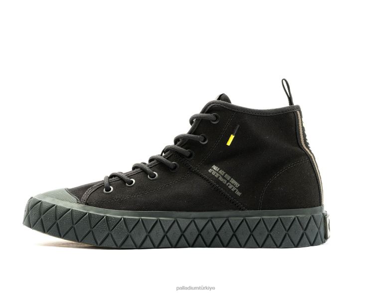Palladium ayakkabı siyah üniseks palla ace orta kaynağı 8Z6D129