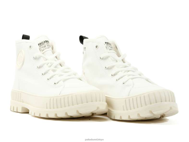Palladium ayakkabı yıldız beyazı üniseks pallahock organik 2 8Z6D134